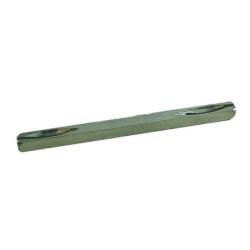 Carré - 90mm - Largeur carré : 7 mm - Percement du carré : Fendu