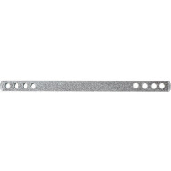 Tige carrée pour poignée de porte - Percée - 100mm - Largeur carré : 6 mm